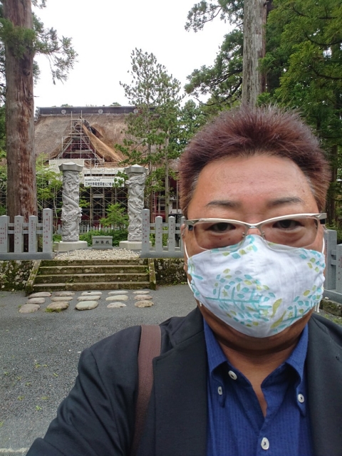 羽黒山神社へのご祈祷…今日からの船出…