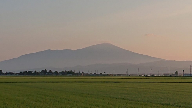 久しぶりの山々の全景…現場に入る時の目